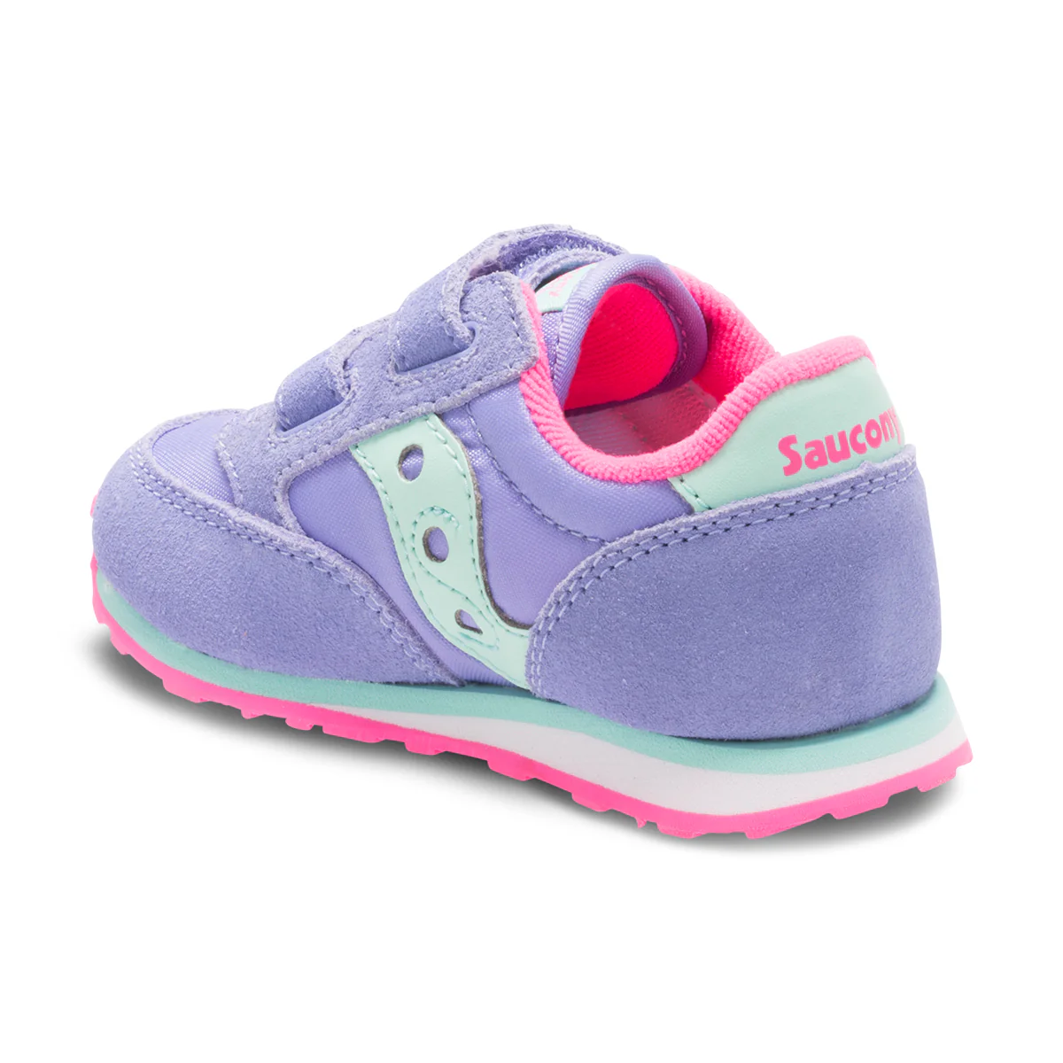 Jazz Hook & Loop Sneaker - Big Kid Periwinkle - Image 3