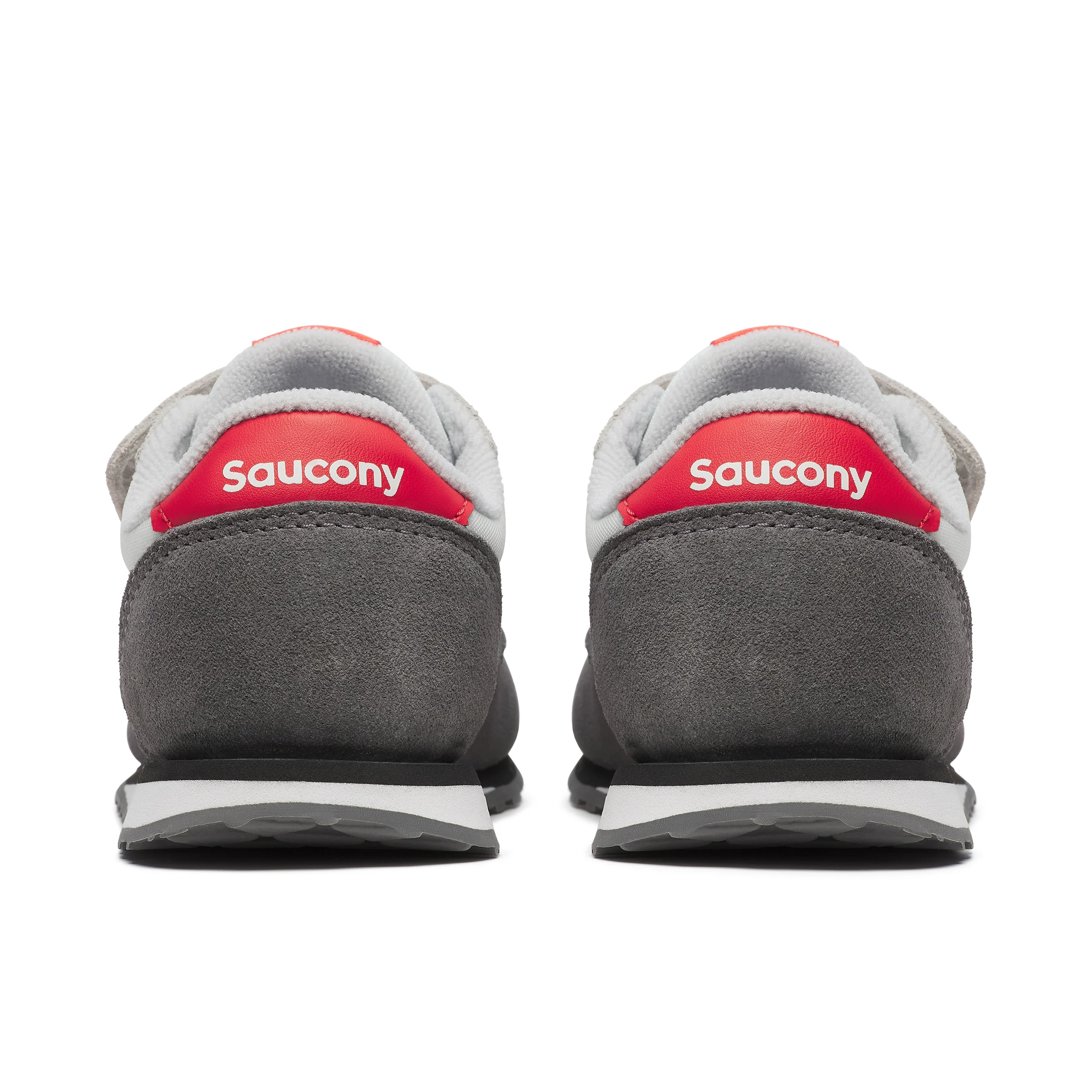 Jazz Hook & Loop Sneaker - Little Kid White/Grey/Red - Image 4