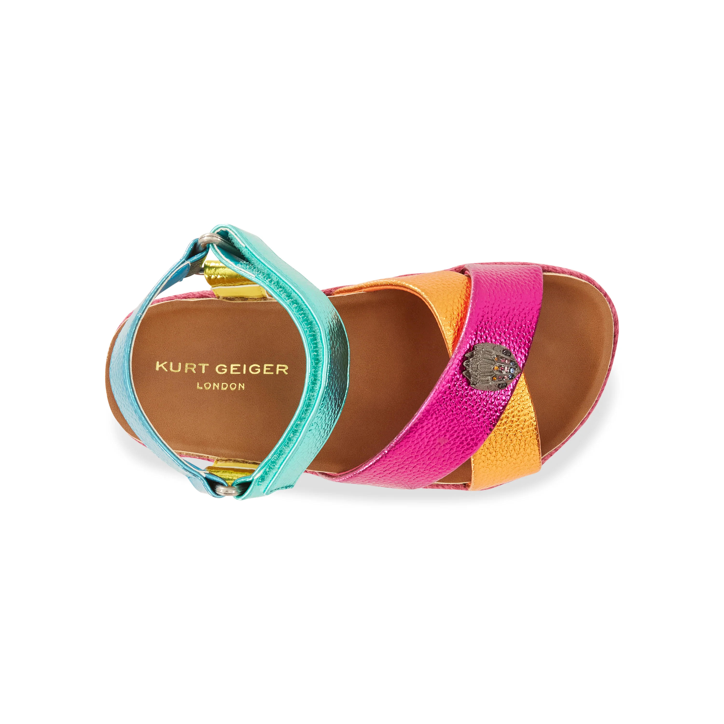Mini Kensington Espadrille Sandal - Big Kid Rainbow - Image 5