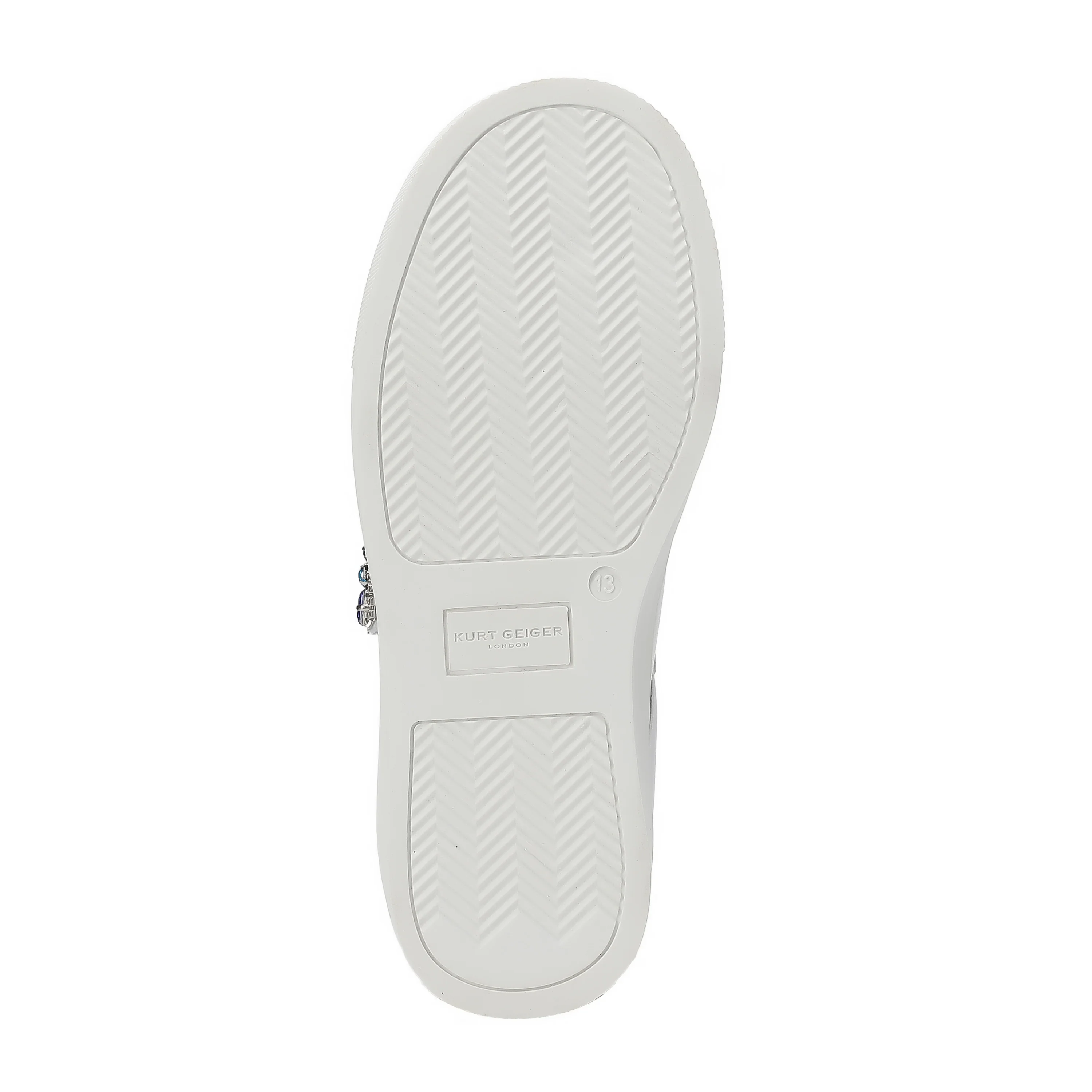 Mini Laney Love Heart Sneaker - Big Kid White - Image 6