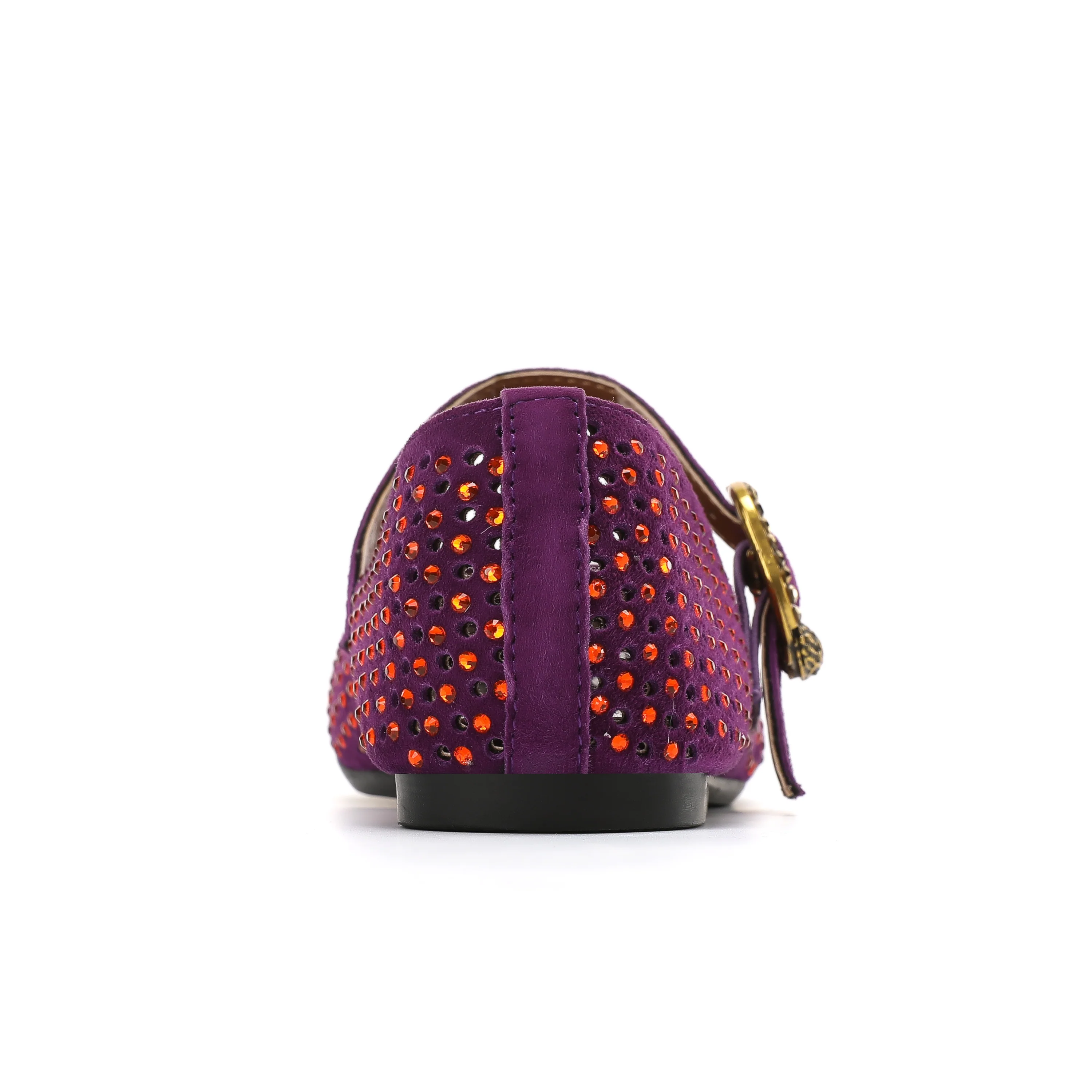 Mini Mayfair Ballet Flat  - Big Kid Deep Purple - Image 3