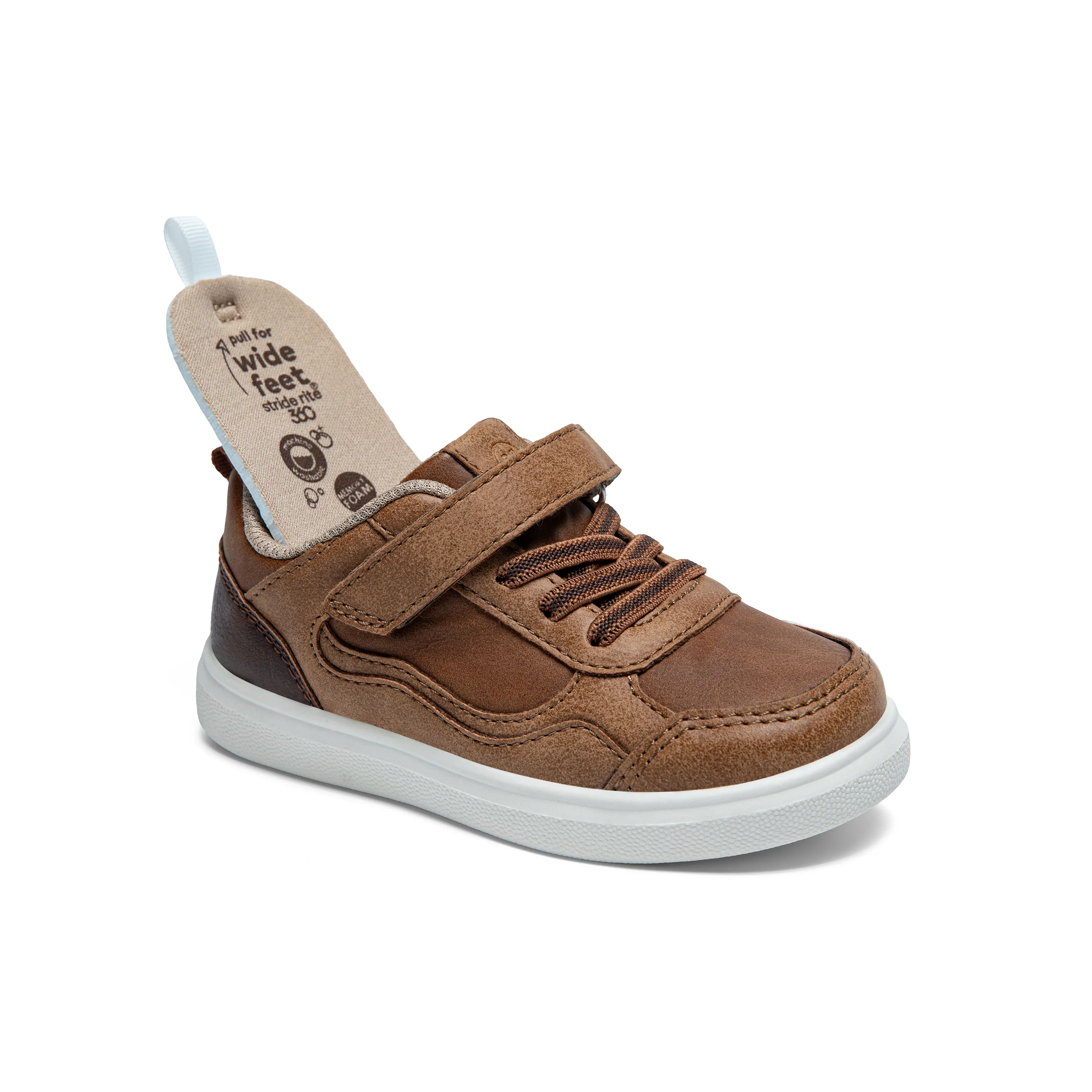 Nate Sneaker - Little Kid Tan - Image 3