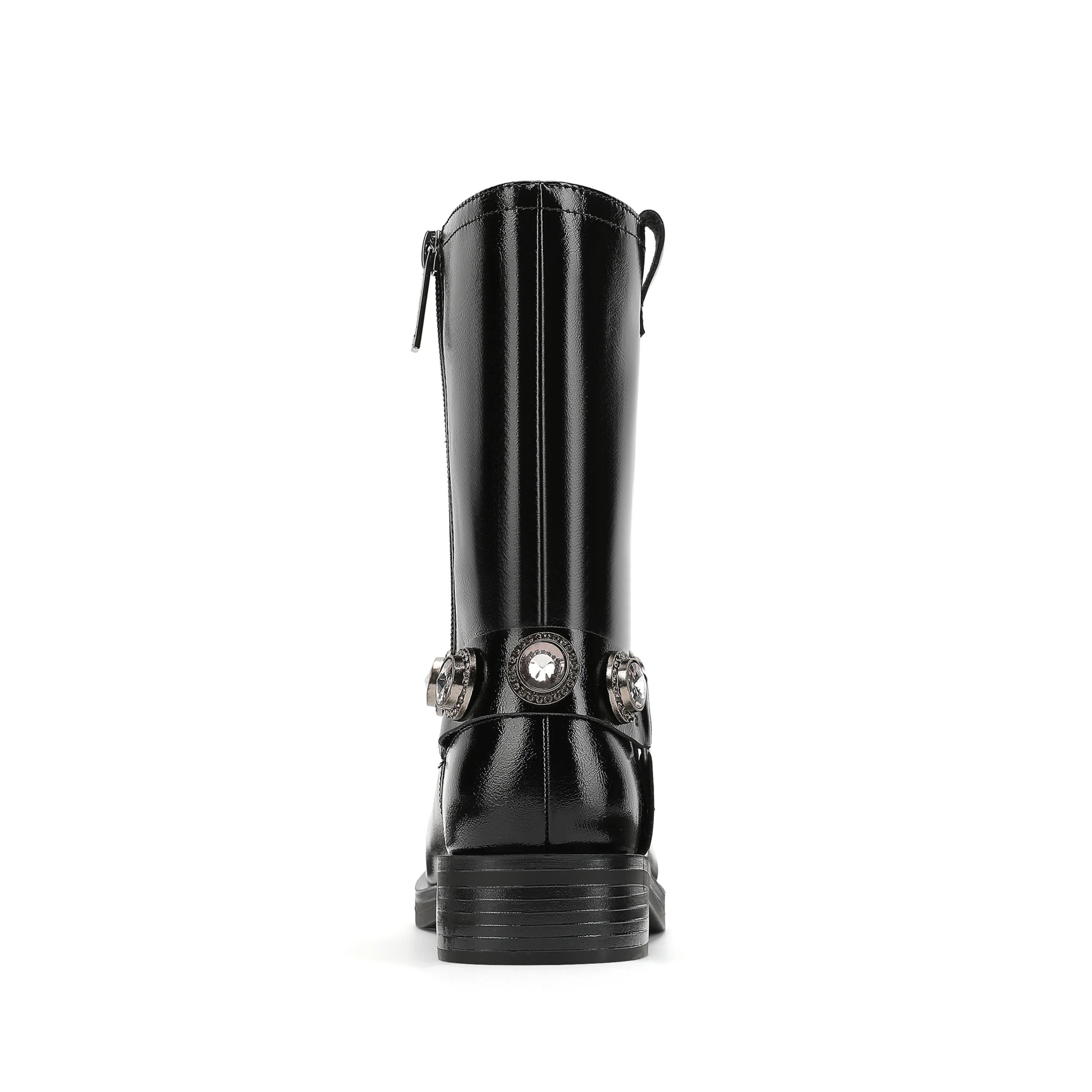 Octavia Pull On Boot - Big Kid Black/Smoke - Image 3