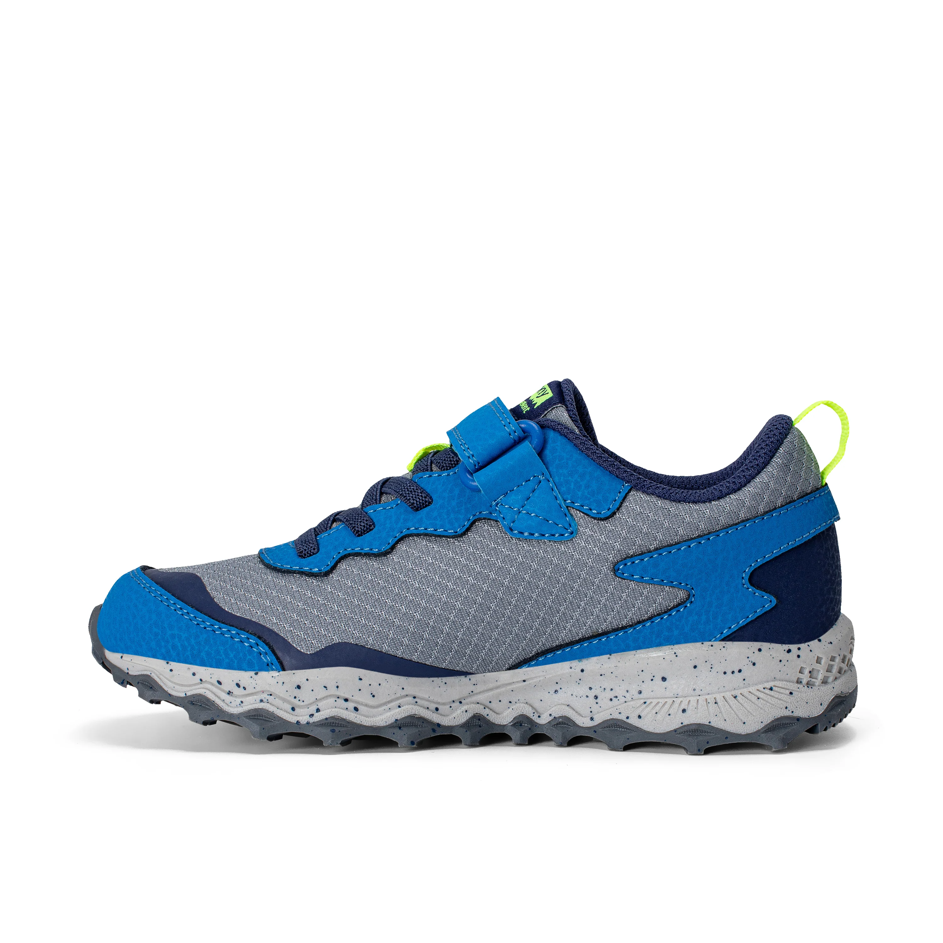Peregrine KDZ A/C Sneaker - Big Kid Grey/Royal - Image 3