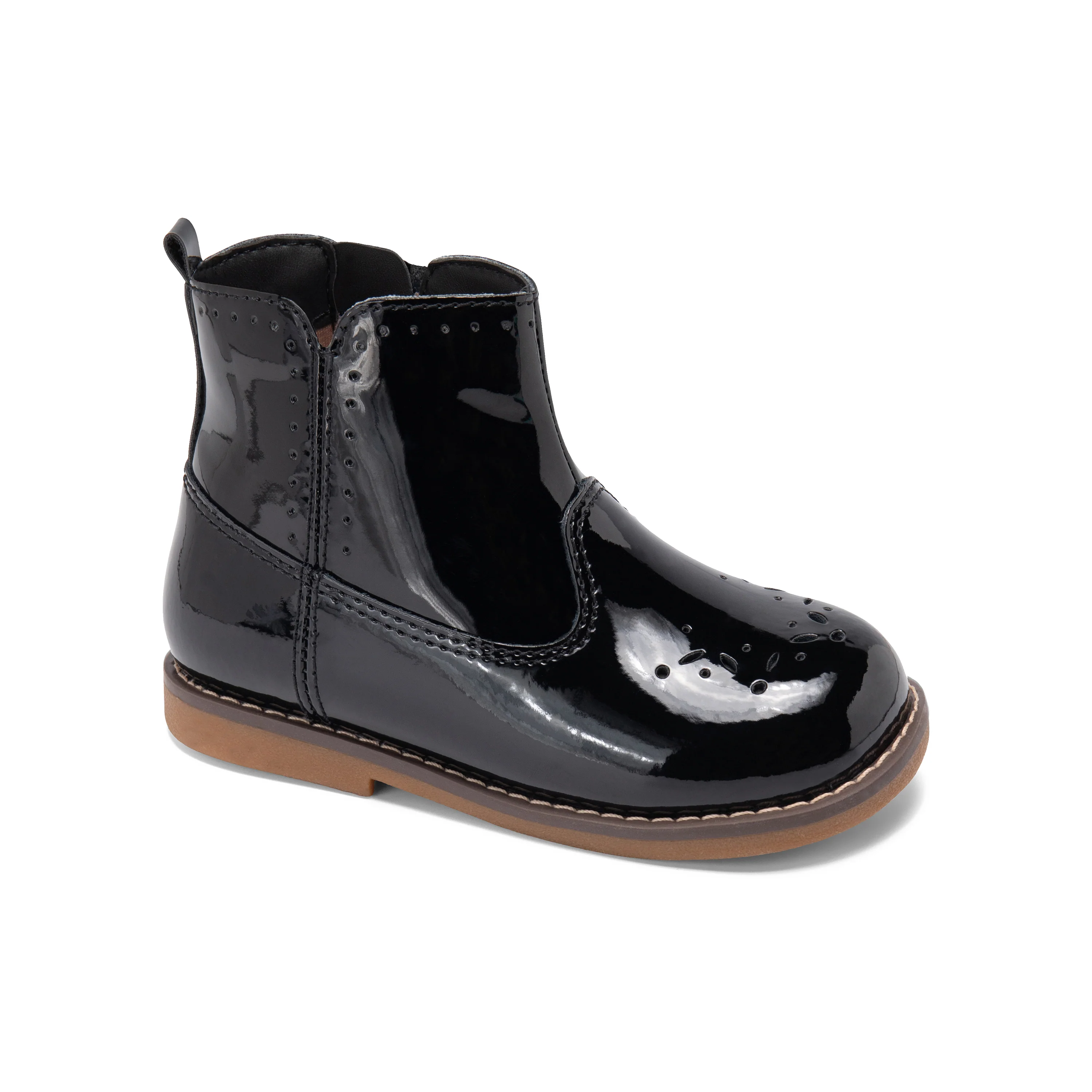 Stella Boot - Big Kid Black Patent - Image 2